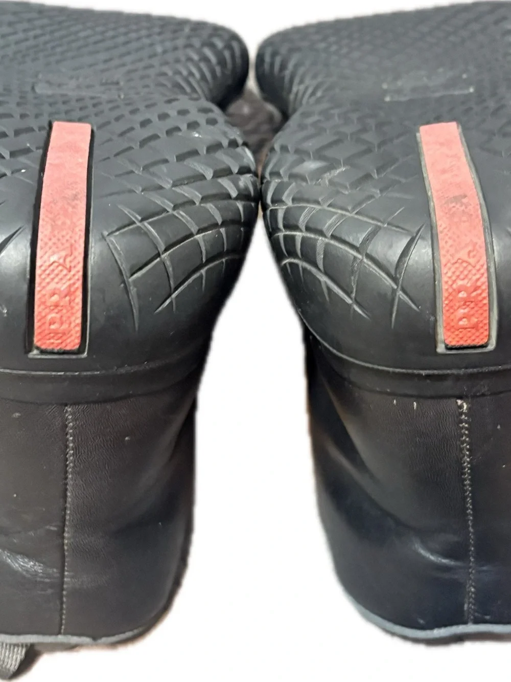Prada Linea Rossa sleek black